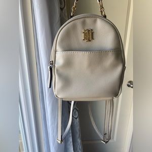 Tommy Hilfiger Cream Mini Backpack